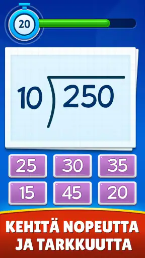 Matematiikka pelit lapset 5-12 screenshot