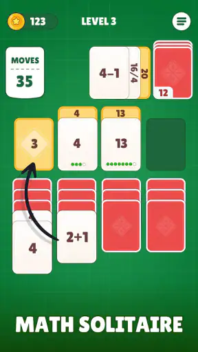 Math Solitaire screenshot