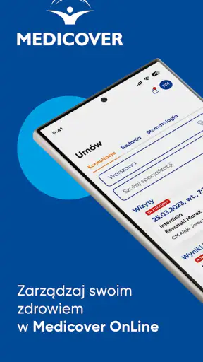 Medicover OnLine screenshot