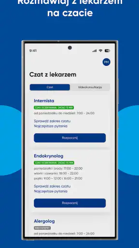 Medicover OnLine screenshot