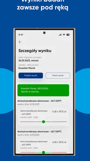 Medicover OnLine screenshot
