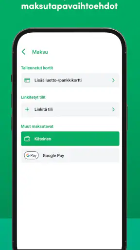 Menevä Taksi screenshot
