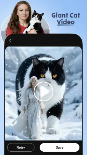 Meow AI: art photo generator screenshot