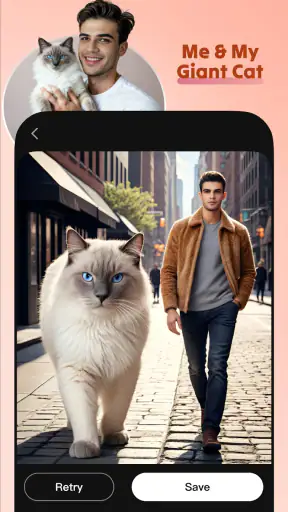 Meow AI: art photo generator screenshot
