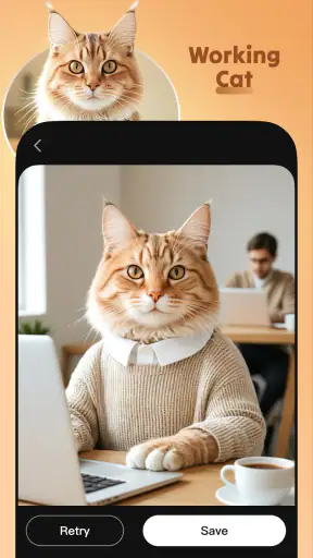 Meow AI: art photo generator screenshot