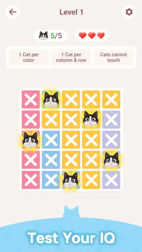 Meowdoku: Brain Puzzle Games screenshot
