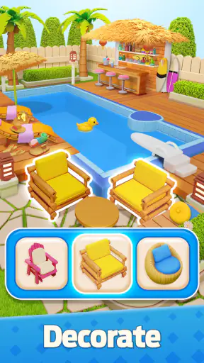 Mergedom: Home Design & Merge screenshot