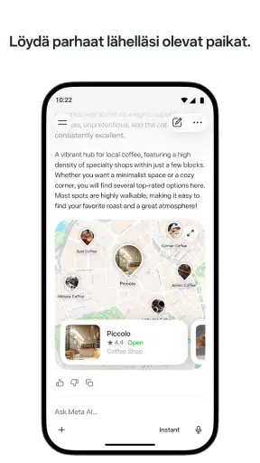 Meta AI – avustaja ja älylasit screenshot