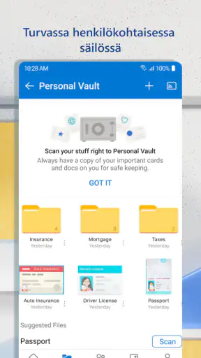 Microsoft OneDrive screenshot