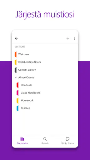 Microsoft OneNote: Save Notes screenshot