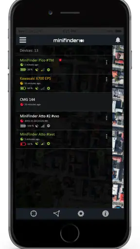 MiniFinder GO - GPS Tracking screenshot