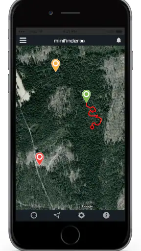 MiniFinder GO - GPS Tracking screenshot