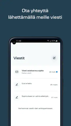 Mobiilipankki FI - Danske Bank screenshot