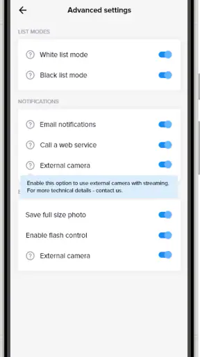 Mobile LPR screenshot