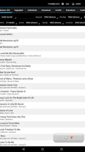 MobileSheets screenshot