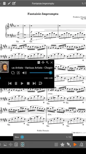 MobileSheets screenshot