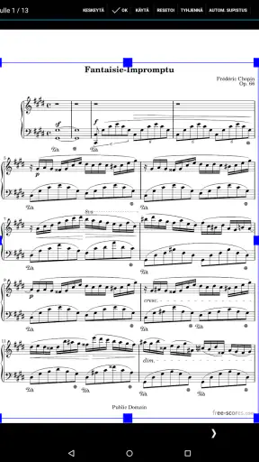 MobileSheets screenshot
