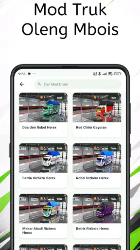 Mod Bussid Canter Herex Style screenshot