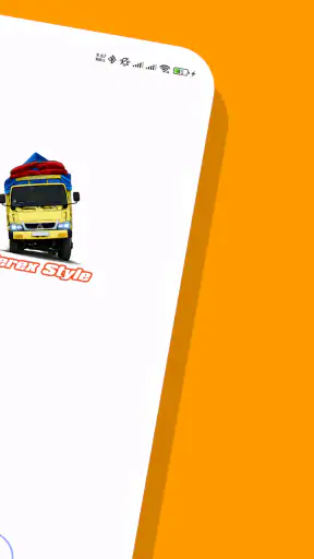 Mod Bussid Truck Canter Herex screenshot