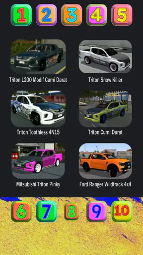Mod Mobil Pick Up MBG screenshot