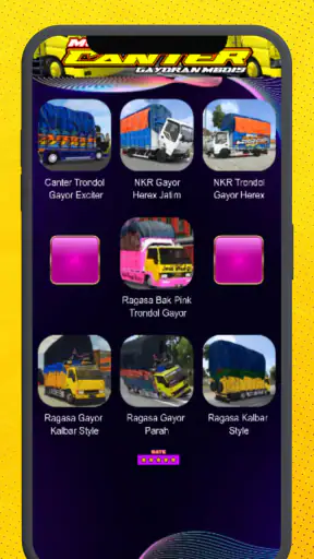 Mod Truck Canter Gayoran Mbois screenshot