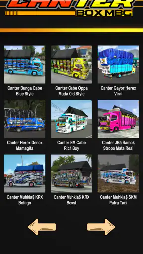 Mod Truk Oleng Canter Box MBG screenshot