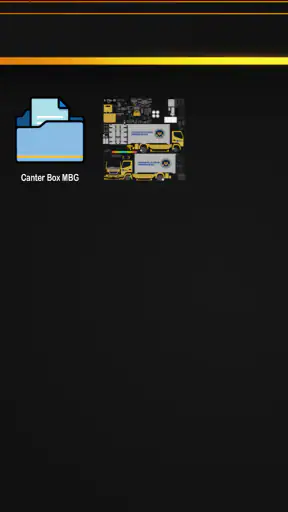 Mod Truk Oleng Canter Box MBG screenshot