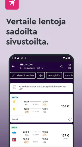 momondo: lennot, hotellit screenshot
