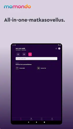 momondo: lennot, hotellit screenshot
