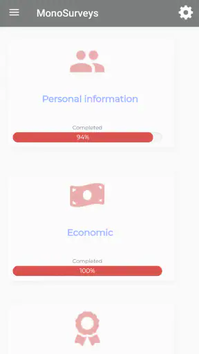 MonoSurveys screenshot