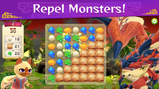 Monster Hunter Puzzles screenshot