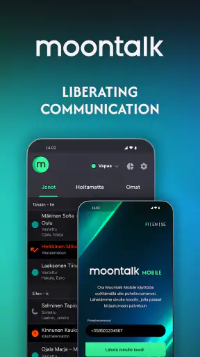 Moontalk Mobile screenshot