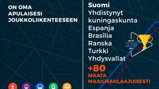 Moovit: Bussi- ja junainfo screenshot
