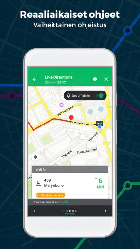 Moovit: Bussi- ja junainfo screenshot