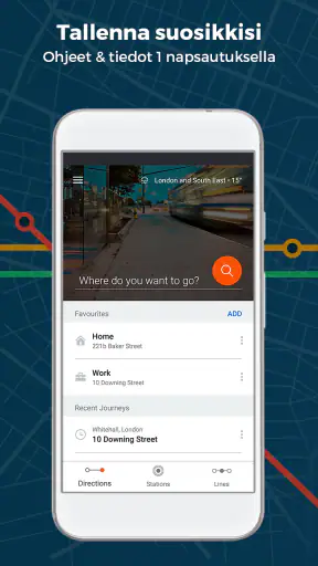 Moovit: Bussi- ja junainfo screenshot