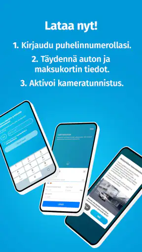 Moovy, parkkisovellus Suomesta screenshot