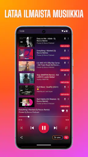 MP3 Downloader Musiikkisoitin screenshot