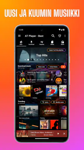 MP3 Downloader Musiikkisoitin screenshot