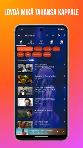 MP3 Downloader Musiikkisoitin screenshot