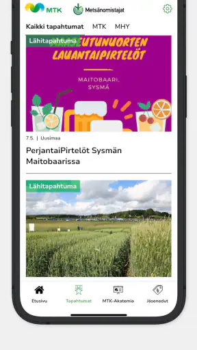MTK Jäsenet screenshot