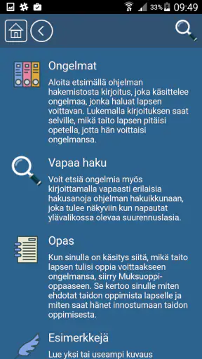 Muksuoppi-appi screenshot