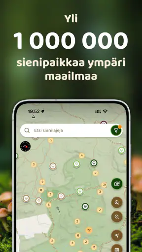 Mushroom Spot: sienet kartalla screenshot