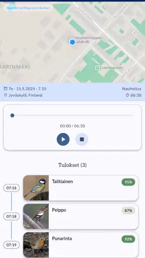 Muuttolintujen kevät – RFJM screenshot