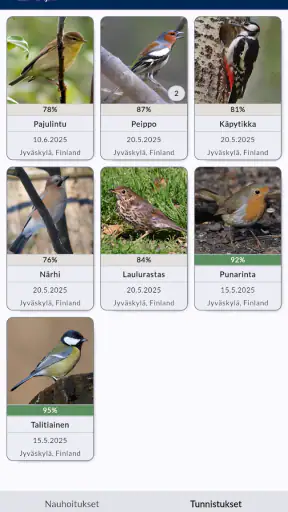 Muuttolintujen kevät – RFJM screenshot