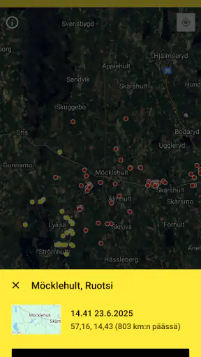 My Lightning Tracker & Alerts screenshot