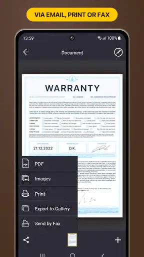 My Scans - PDF Scanner App screenshot