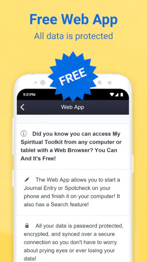 My Spiritual Toolkit AA Steps screenshot