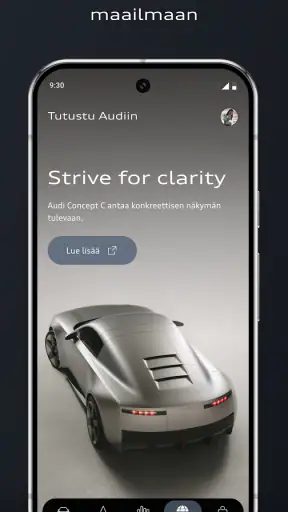 myAudi screenshot