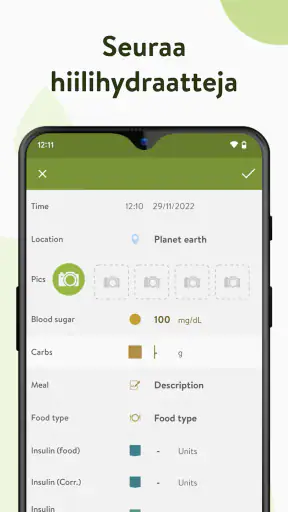 mySugr – Diabeteksen Seuranta screenshot