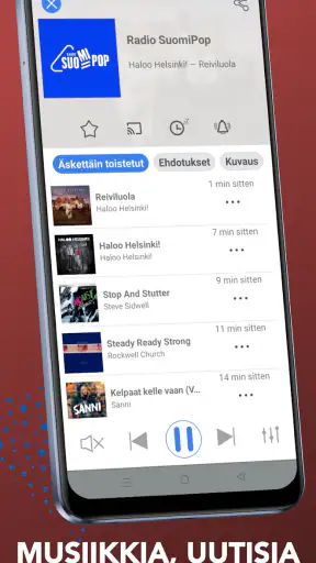 myTuner Radio Suomi nettiradio screenshot